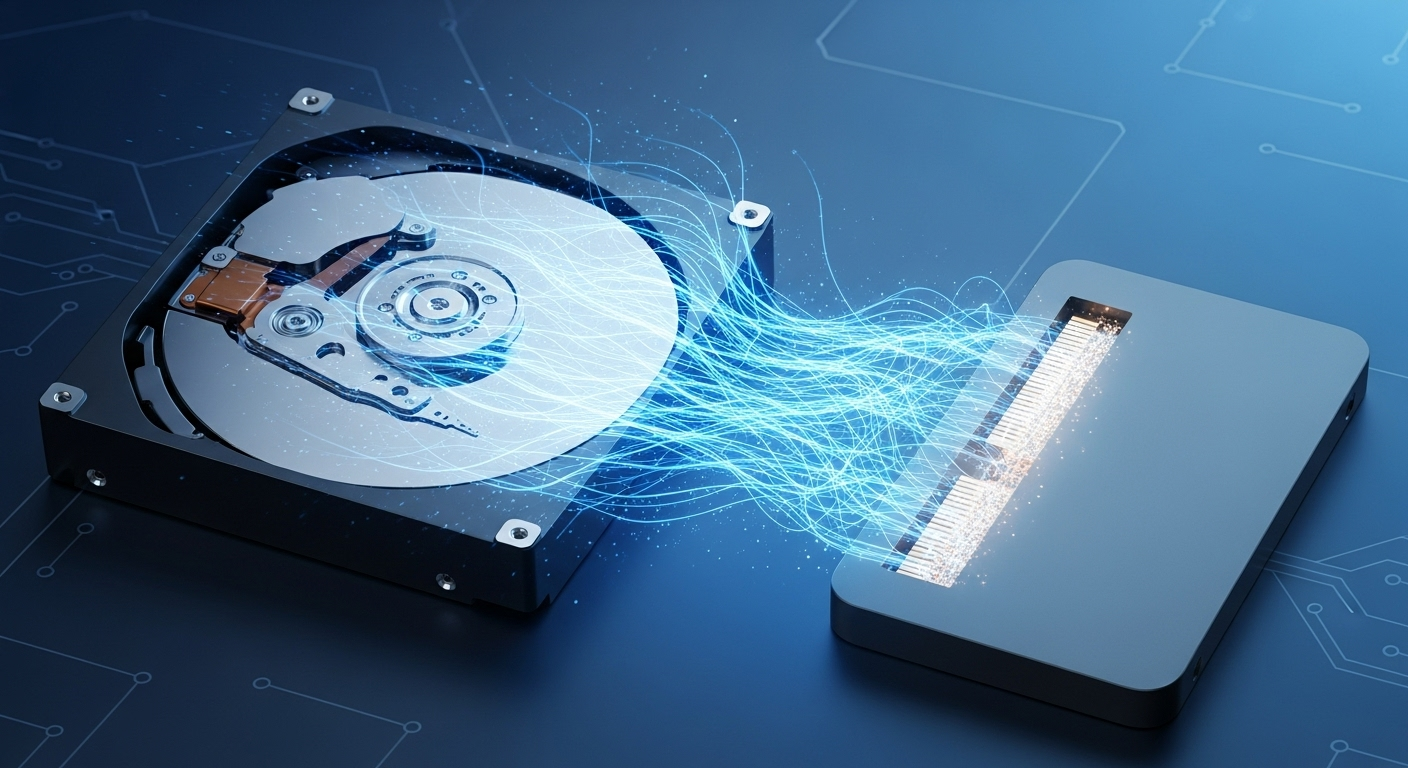 Cloning a hard drive to an SSD